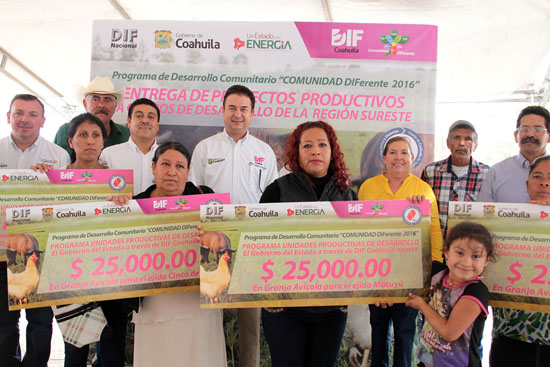 Entregará DIF Coahuila 1.7 MDP en apoyo a proyectos del campo 