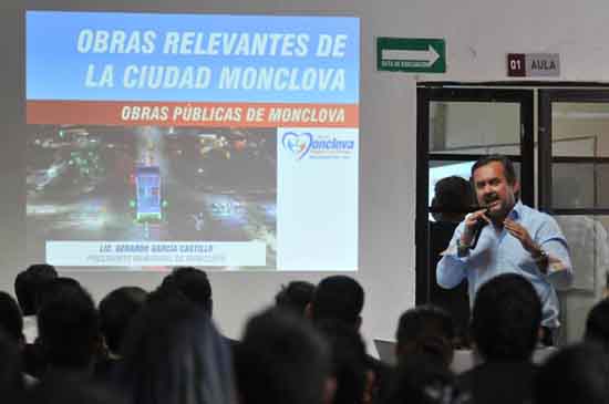 Expone el Alcalde en la inauguración de la Semana de la Arquitectura en la Universidad Vizcaya 