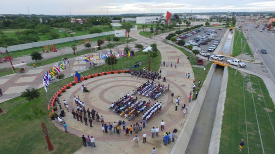 Inauguran la Plaza Panamericana, como símbolo de identidad de nuestra ciudad fronteriza 