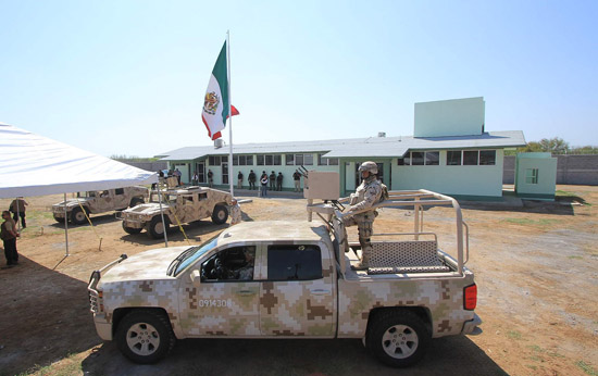 Inaugurará Rubén Moreira centros de operaciones militares 