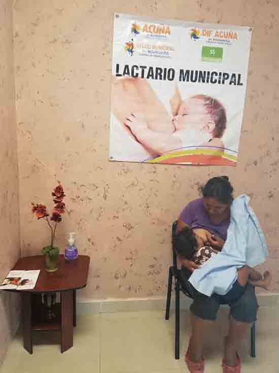 Instalan lactario o sala de lactancia materna en presidencia municipal 