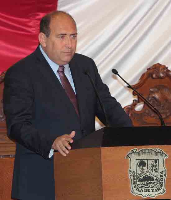 Rubén Moreira reconoce a diputados locales por nueva ley electoral 