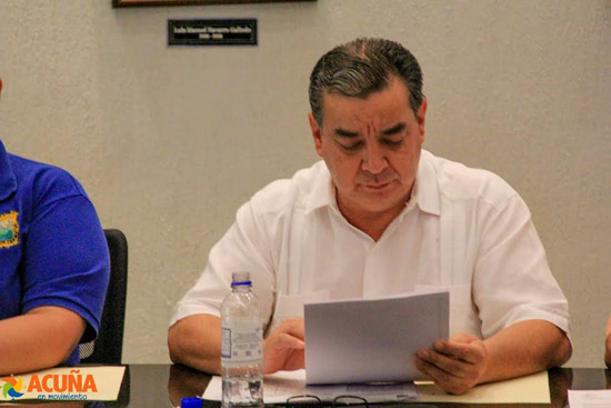 Aprueba el cabildo Reforma a la Ley de Ingresos del municipio de Acuña 