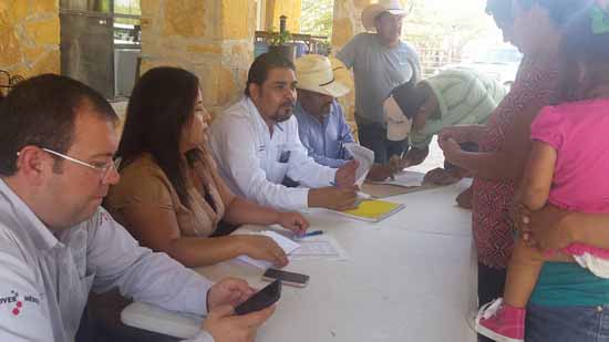 Entregan primer pago del Empleo Temporal que desarrollan en tres ejidos del municipio de Acuña 