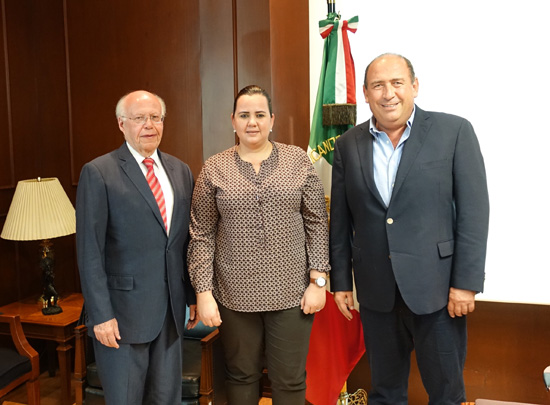 Importante reunión en materia de salud sostiene Rubén Moreira con José Narro 