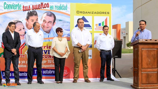  Inauguran Feria de la Vivienda y destacan el proceso de construcción de oficinas del Infonavit en Acuña 