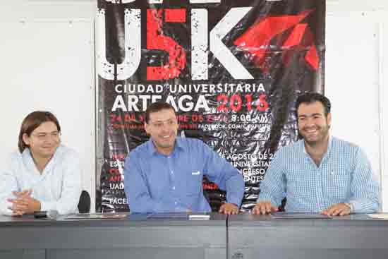 Las Escuelas y Facultades de Ciudad Universitaria Arteaga de la UA de C invitan a la Carrera CAMPU 5K 