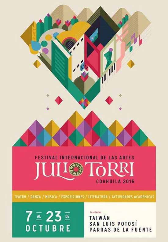 Llega el Festival de las Artes Julio Torri 2016 a Coahuila 