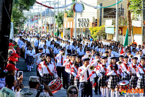 Realizan ceremonia y desfile conmemorativos al 206 Aniversario del Inicio de la Guerra de Independencia 