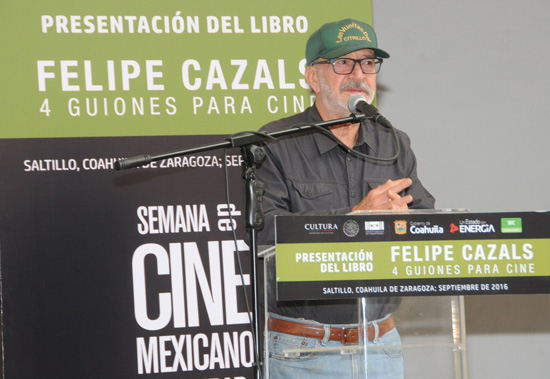 Rinde homenaje Coahuila a Felipe Cazals 