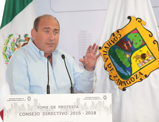 Toma protesta Rubén Moreria Valdez a Consejo Directivo 2016-2018 