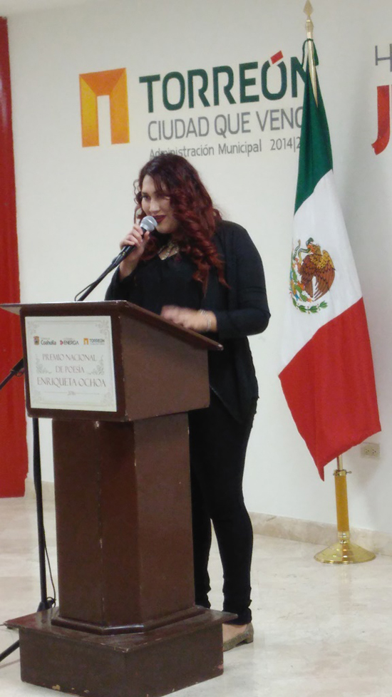 Premiación del Concurso Nacional de Poesía Enriqueta Ochoa 2016 