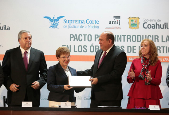 Los juzgadores de Coahuila fortalecerán su labor con equidad de género y no discriminación 