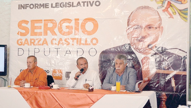 3 mil 500 acciones en favor de los coahuilenses del diputado Sergio Garza 