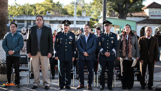Con ceremonia cívica recuerdan el 107 Aniversario de la Revolución Mexicana 