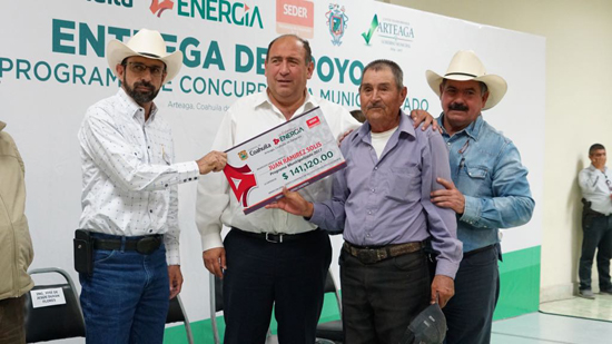 Continúa  el apoyo al campo de Coahuila 