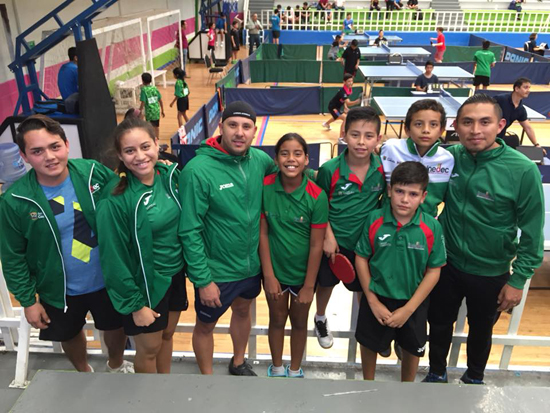 Destaca equipo de Tenis de Mesa de Coahuila al obtener plata y bronce en Nacional de Primera Fuerza 