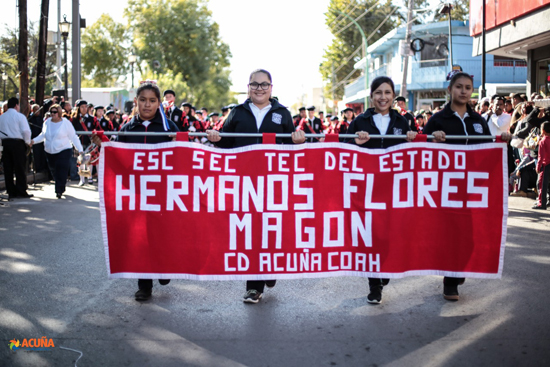 Participaron 26 contingentes en el Desfile de la Revolución Mexicana 
