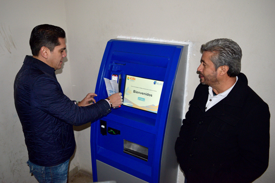 Habilita SIMAS Acuña cajero automático para el pago  de servicio de agua 