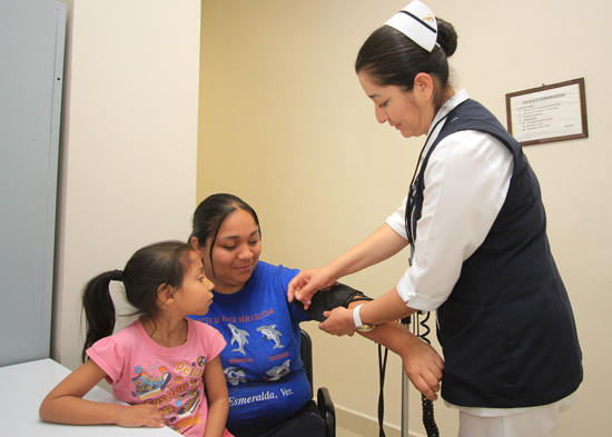 Realiza IMSS prospera pruebas rápidas para detectar anemia en Coahuila 
