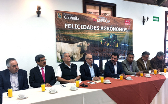Reconoce gobierno de Rubén Moreira a agrónomos de Coahuila 