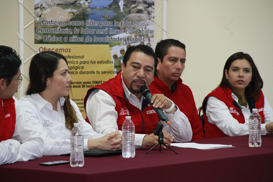 Busca CONAFE 400 líderes educativos para Coahuila 