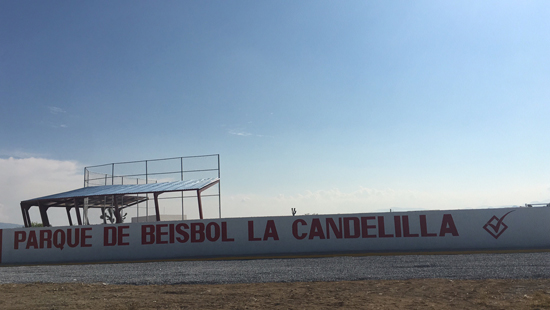 Compromiso cumplido: parque de béisbol “La Candelilla” 