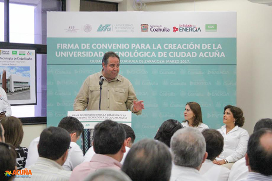 Gobernador de Coahuila y alcalde de Acuña encabezaron fructífera jornada 