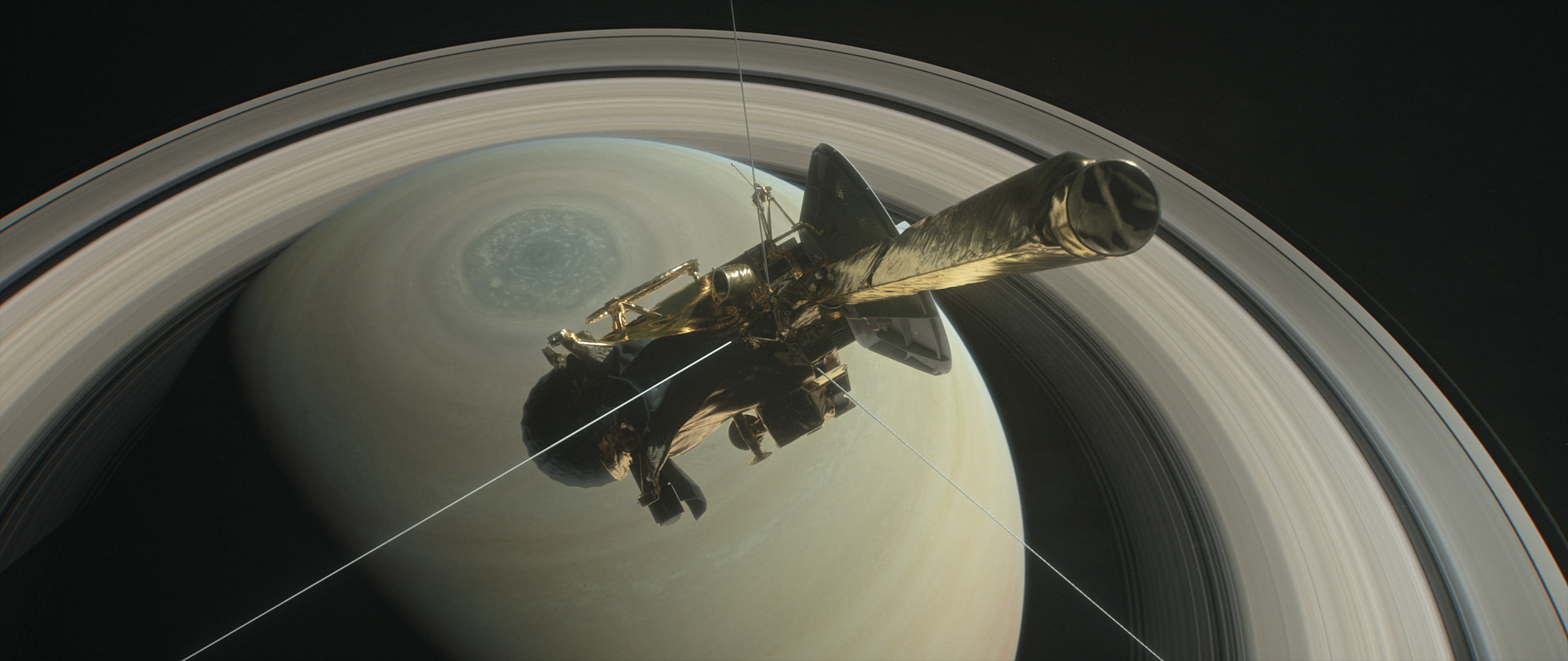 La nave Cassini de la NASA, en órbita alrededor de Saturno desde 2004, está a punto de comenzar el capítulo final