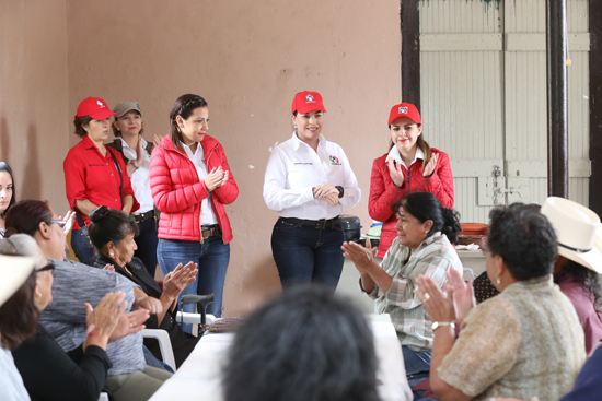 La Presidenta del PRI Coahuila y la dirigente nacional del ONMPRI acompañan a candidatos 