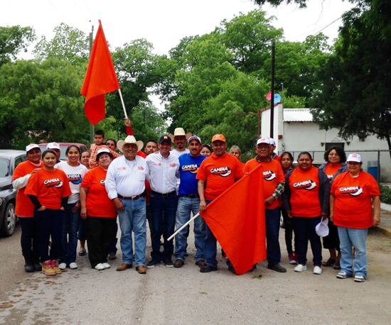 Realizan recorrido por diversas colonias candidatos de Alianza Ciudadana por Coahuila 