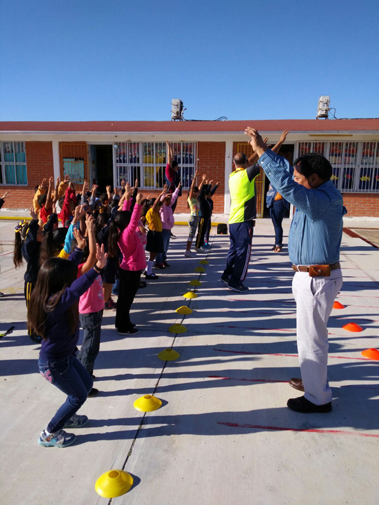 Activan a estudiantes del “Jardín de Niños Coahuila” del fraccionamiento Noblasi II 