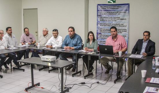 Ante asociación de maquiladoras gobiernos de Acuña y Del Río exponen proyectos conjuntos 