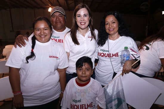 Cierra Georgina Cano campaña de propuestas y compromisos en Jiménez 