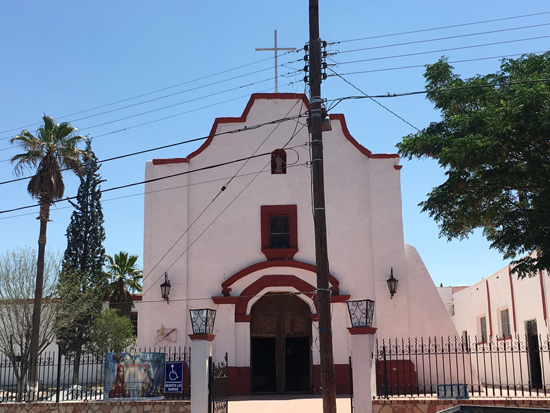 Presea institucional Parroquia de San Nicolas de Tolentino 