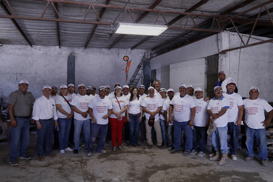 Se reúnen candidatos PRI con trabajadores de la construcción 