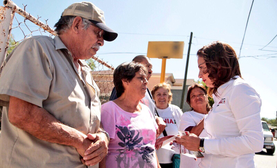 Sonia Villarreal fortalecerá los comités vecinales 