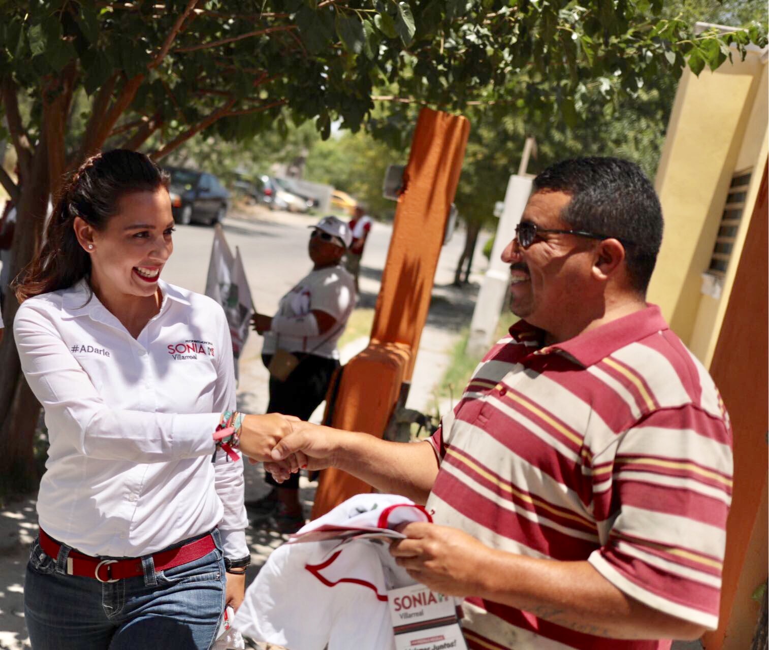 Sonia Villarreal gestionará recursos para mejorar la infraestructura educativa 
