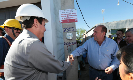 Coahuila primer lugar en electrificación 