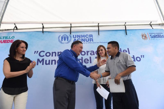 Conmemoran Isidro y Agencia de la ONU el Día Mundial del Refugiado 