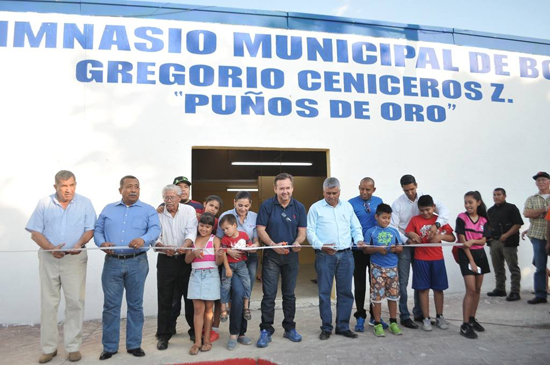 Inauguran gimnasio municipal de box “Puños de Oro” 