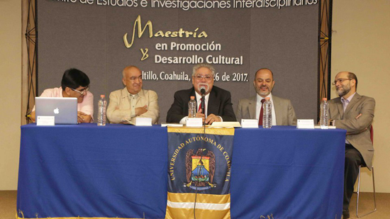 Inicia Coloquio 2017 “Dr. Carlos García Martínez” de la Maestría en Promoción y Desarrollo Cultural 