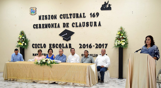 Realiza Misión Cultural de Nava ceremonia de clausura de ciclo escolar 2016-2017 