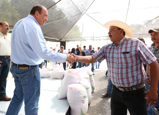 Continúan apoyos de SAGARPA para Coahuila 
