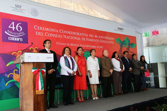 Celebra Conafe su 46 aniversario con la atención educativa a casi un millón de mexicanos 