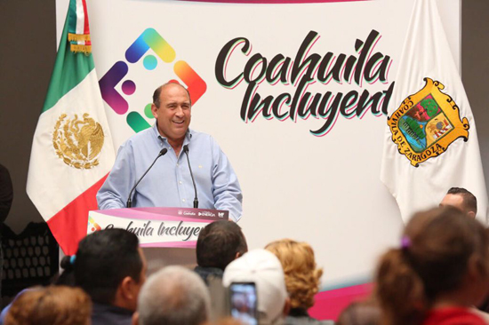 Es Coahuila un estado incluyente.- Rubén Moreira 