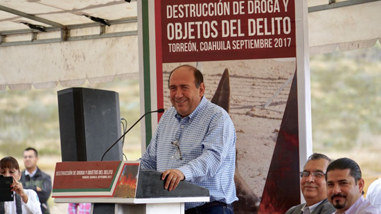 Seguiremos trabajando por la seguridad de los coahuilenses: Rubén Moreira Valdez 