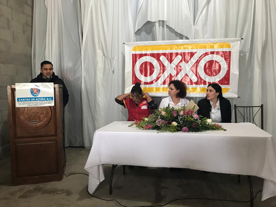 Entregarán Redondeo  de tiendas OXXO a la ONG  DCA. A.C. en Acuña
