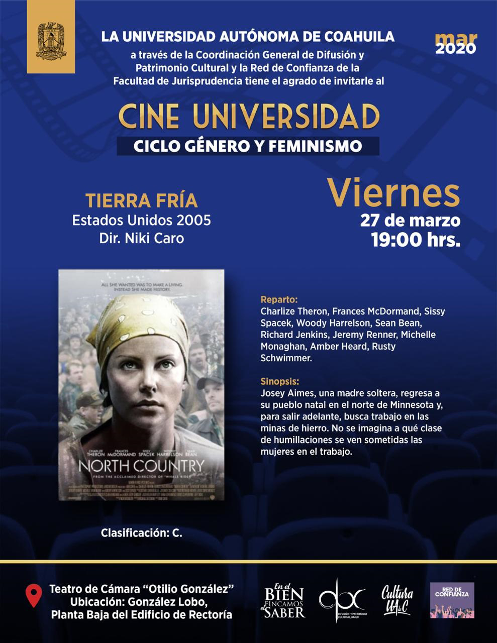 Ciclo de Cine “Género y Feminismo” Ofrece la UAdeC Durante Marzo