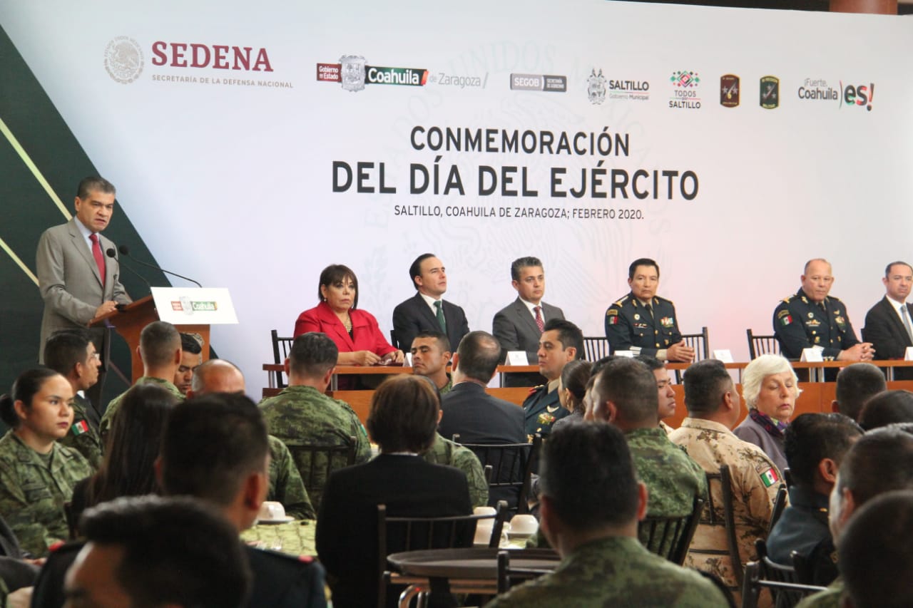 Coahuila reconoce la labor del Ejército Mexicano